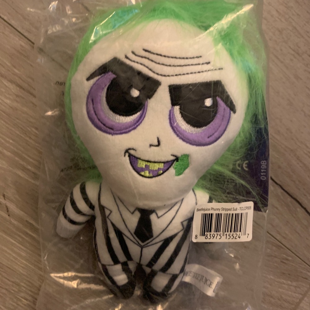 Beetlejuice plushie